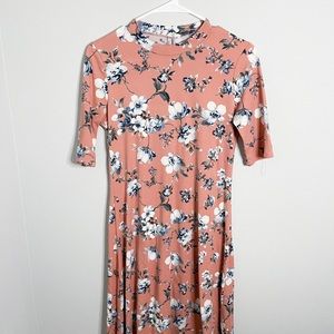 Floral T-Shirt Dress